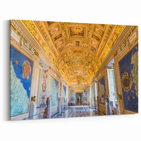 Vatican Scenery Art – Gallery of Maps Vatican City Wall Art