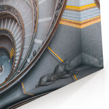 Vatican City Prints – Elegant Spiral Staircase Vatican Wall Art