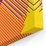 Bold Geometric Pop Art - Retro Circle and Pattern Wall Art
