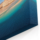 Canary Islands Beach Art - Panoramic Ocean and Desert Landscape Print