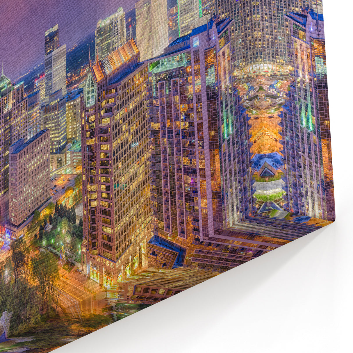 Charlotte Skyline Prints – Vibrant North Carolina Cityscape Wall Art