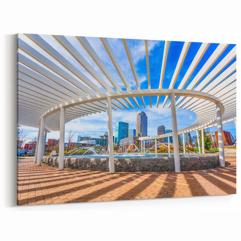 Charlotte Decor – Modern Cityscape Art with Architectural Design