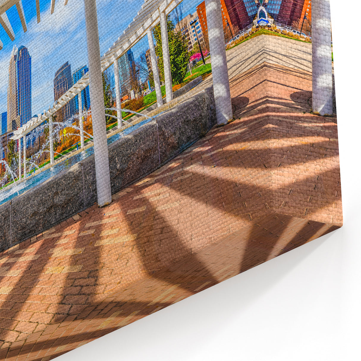 Charlotte Decor – Modern Cityscape Art with Architectural Design