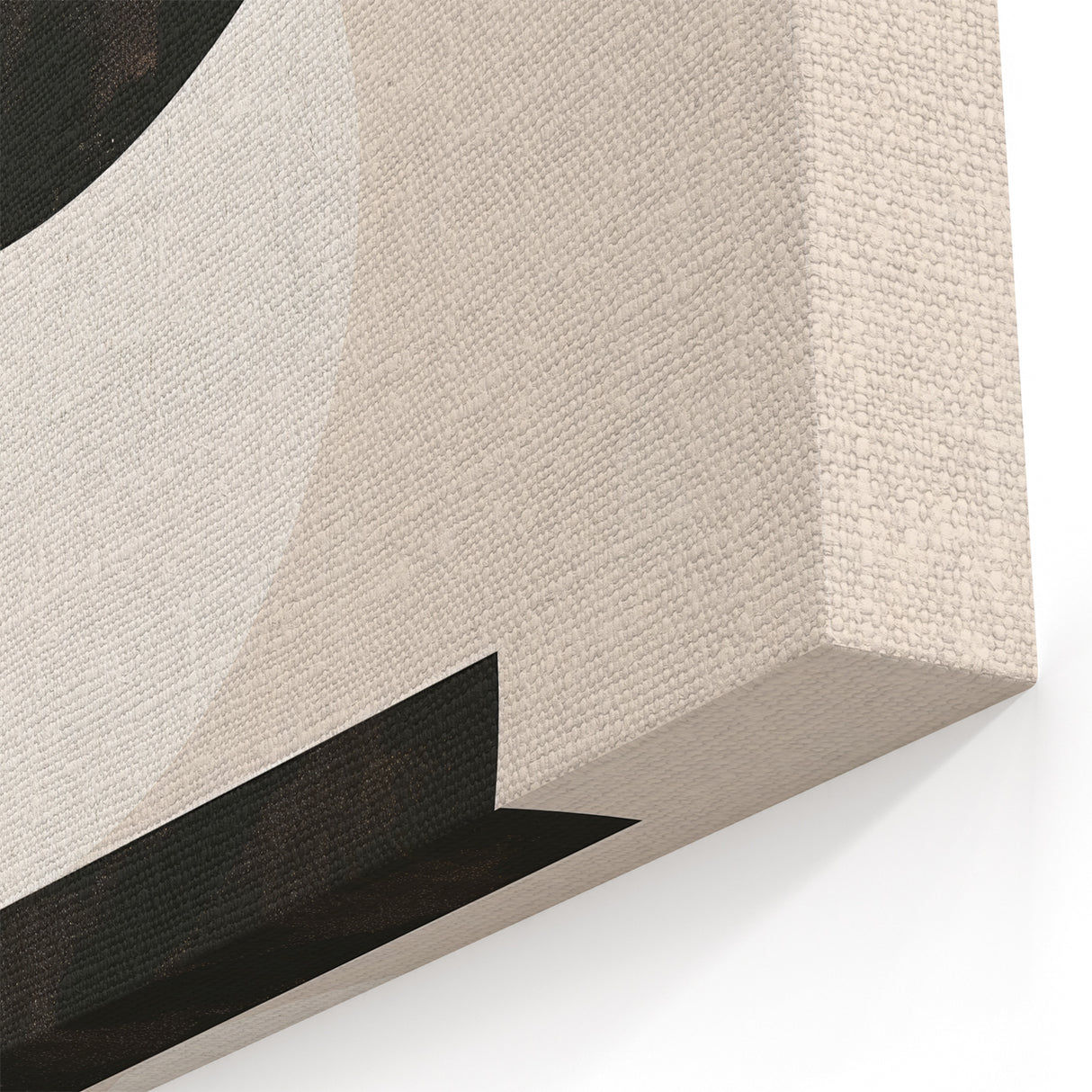 Minimalist Bohemian Wall Art - Geometric Boho Decor Canvas with Earthy Tones