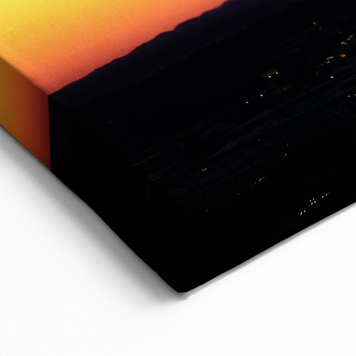 Charlotte Skyline Prints - Vibrant Sunset Over Charlotte Cityscape Art