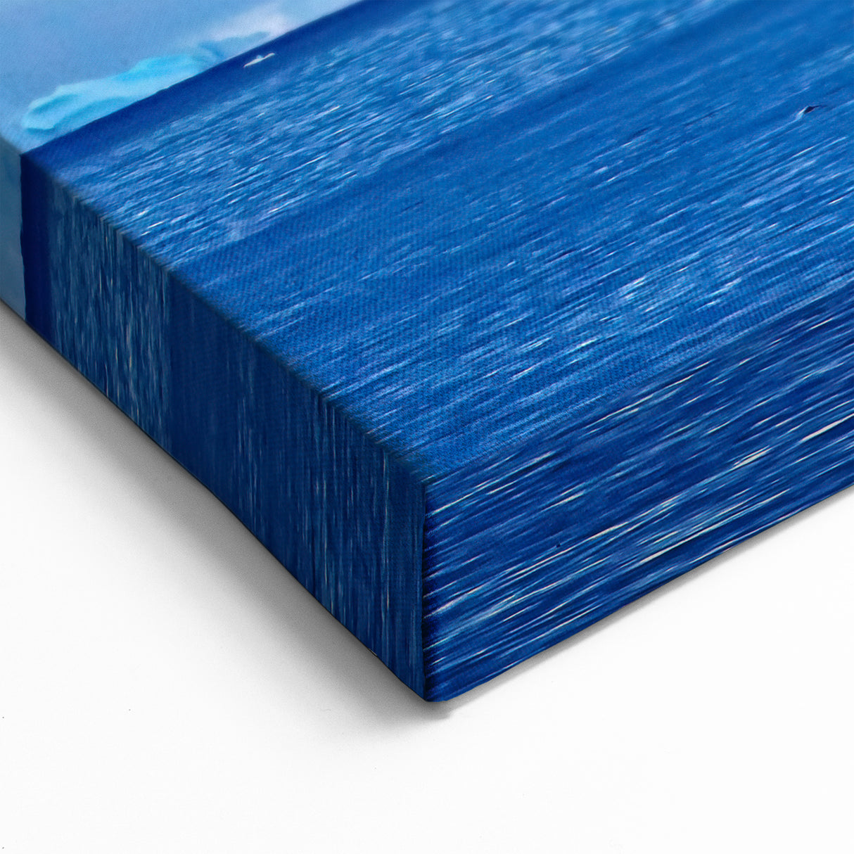 Charlotte Skyline Prints - Icy Blue Mountain Views North Carolina Art