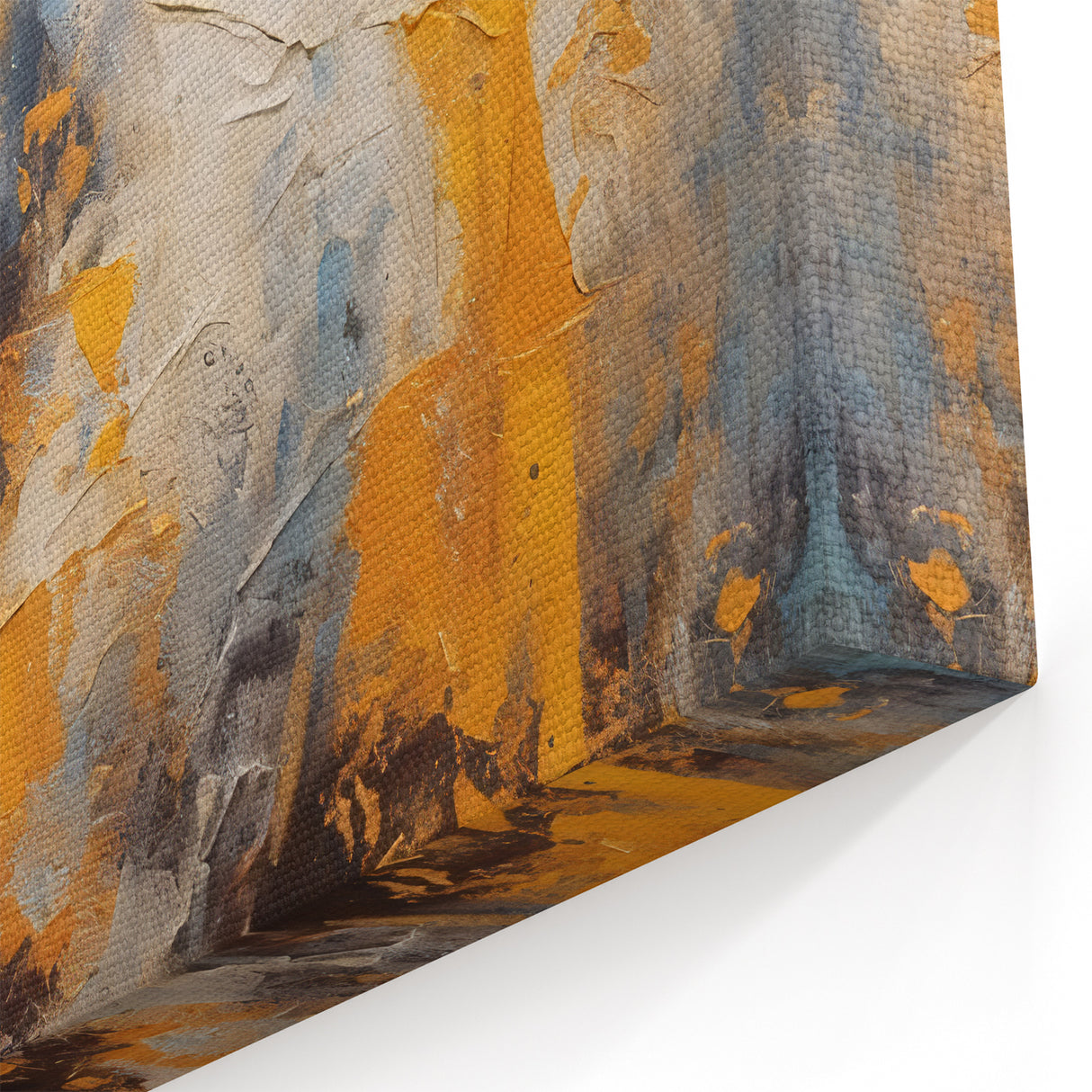 Dynamic Running Horse Glam Wall Art - Luxury Blue and Gold Decor