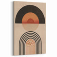 Geometric Bohemian Wall Art | Eclectic Boho Decor Canvas for Modern Homes