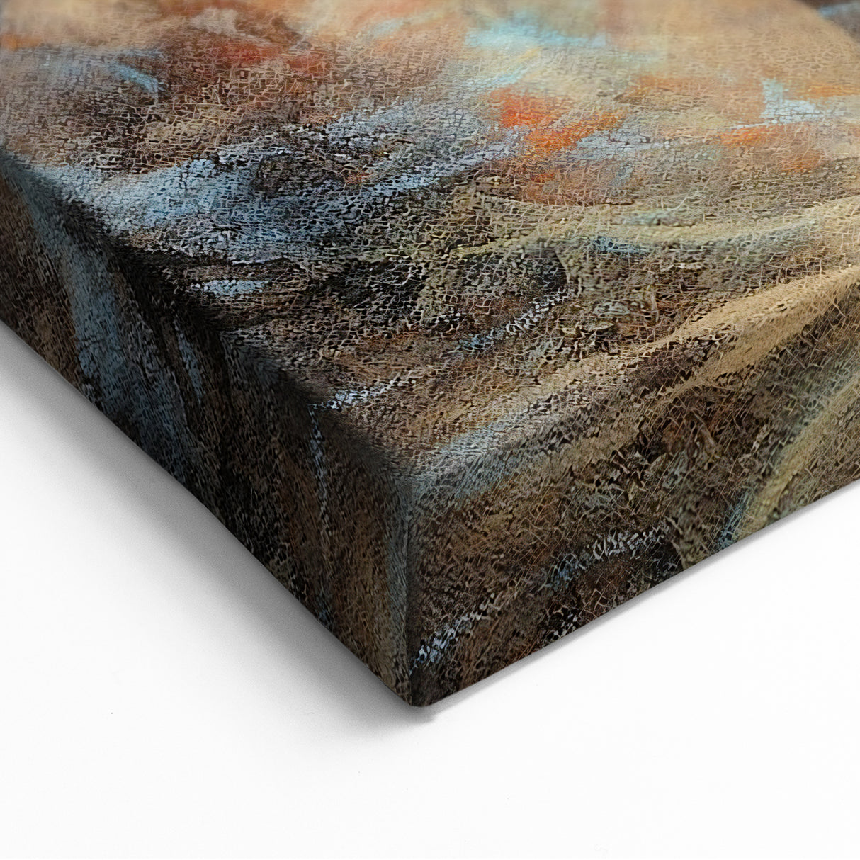 Fiery Horse Glam Wall Art - Luxury Red and Gold Decor for Bold Interiors