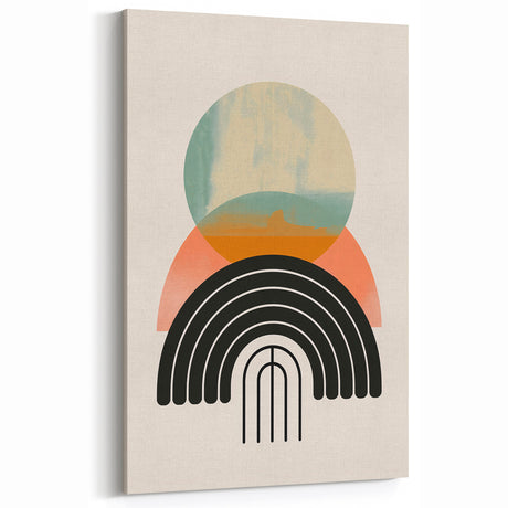 Bohemian Wall Art - Eclectic Boho Decor Canvas with Artistic Vibes