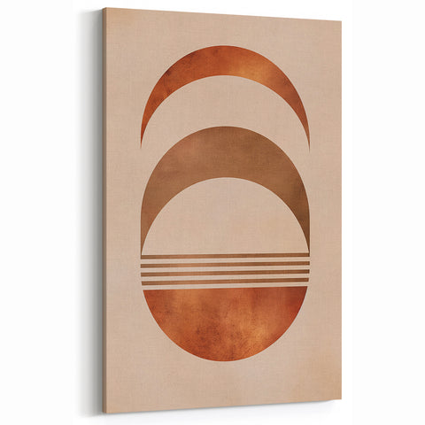 Bohemian Wall Art | Rustic Boho Decor Canvas | Eclectic Artistic Print