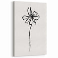 Bohemian Wall Art | Minimalist Floral Line Drawing | Nature-Inspired Art