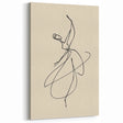 Bohemian Wall Art | Graceful Dancer Line Drawing | Minimalist Art Print