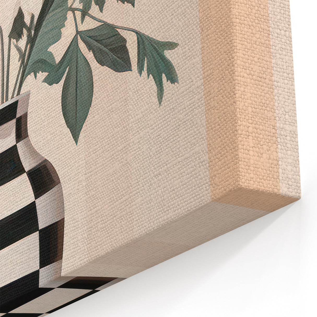 Maximalist Wall Art - Bold Eclectic Floral Vase Decor for Vibrant Spaces