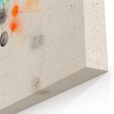 Maximalist Abstract Wall Art - Cosmic Energy in Subtle Hues for Modern Decor