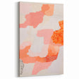 Maximalist Wall Art - Abstract Textured Design with Bold Pink Hues