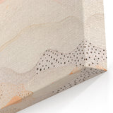 Maximalist Wall Art - Abstract Layered Design with Soft Earthy Tones