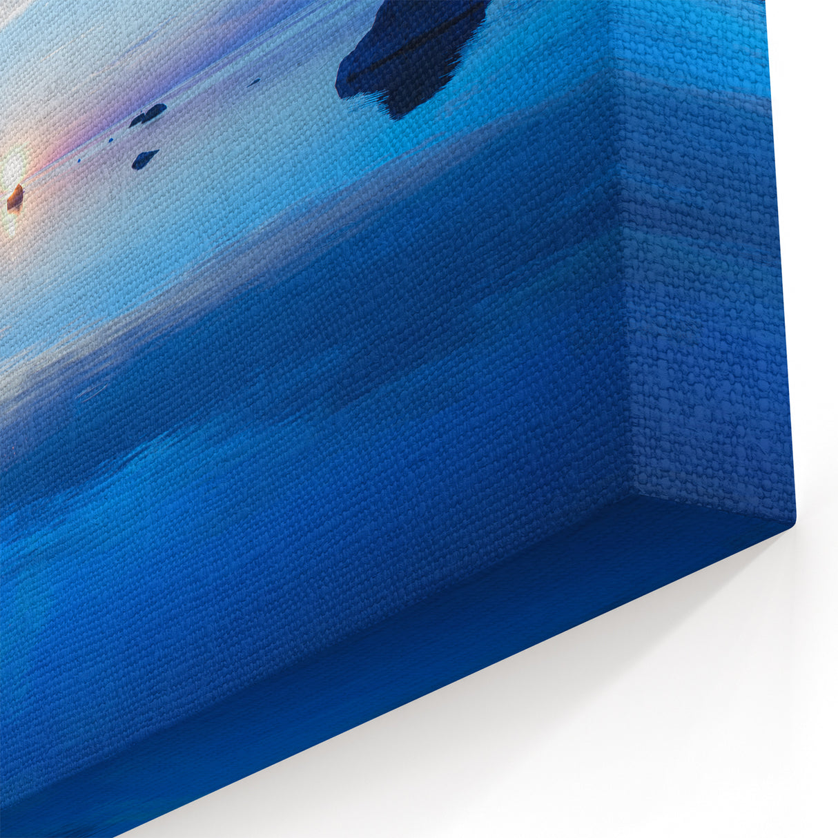 Swedish Landscape Art - Peaceful Sunset Over Calm Waters