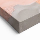 Maximalist Wall Art - Abstract Textured Design with Warm Peach Tones
