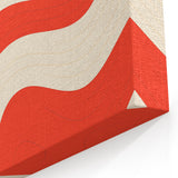 Electric Wall Art - Bold Abstract Waves Painting - Modern Electric Decor