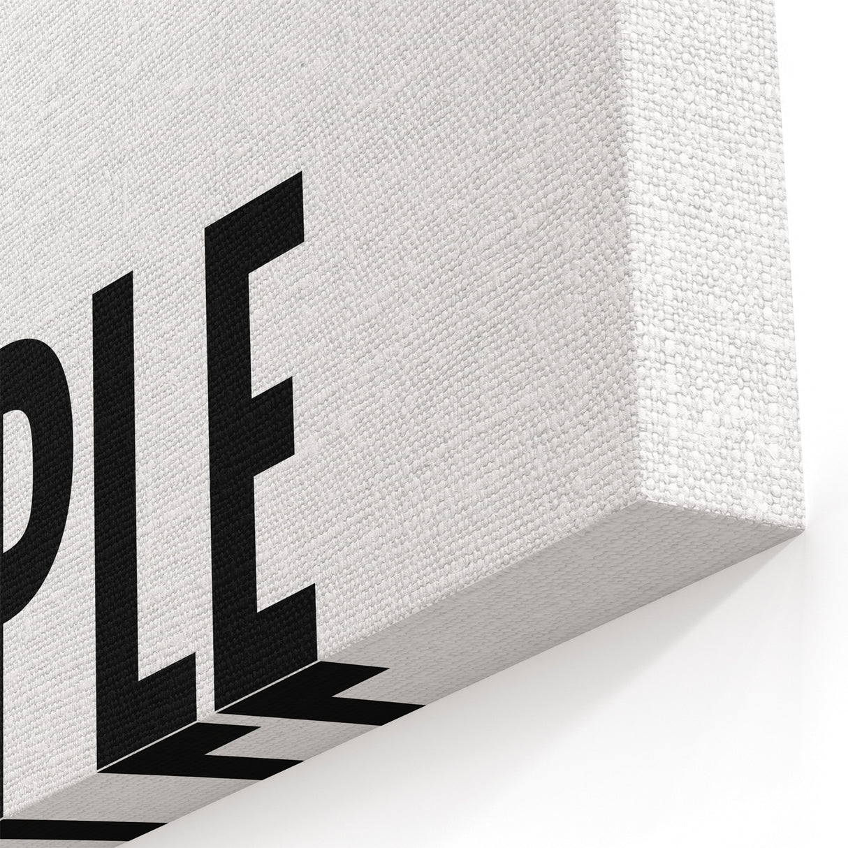 Electric Wall Art - Minimalist Typography Print - Modern Electric Decor
