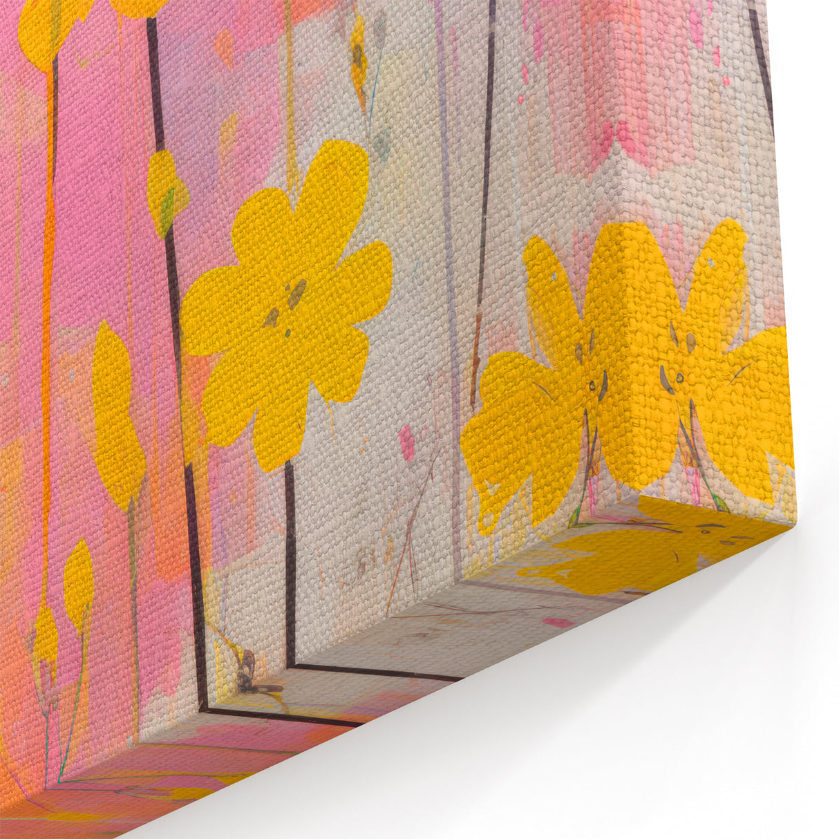 Maximalist Wall Art – Vibrant Floral Design for Bold and Eclectic Decor