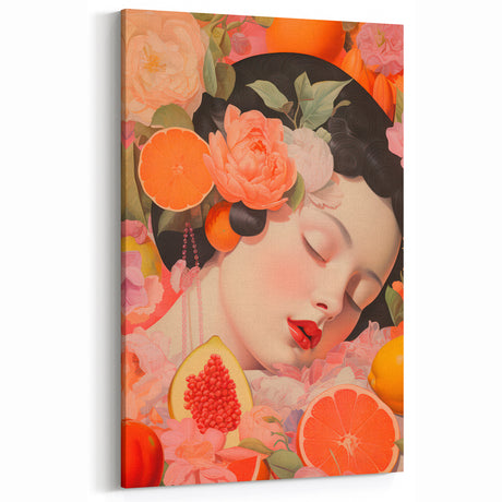 Maximalist Wall Art – Vibrant Floral and Fruit Decor for Eclectic Style