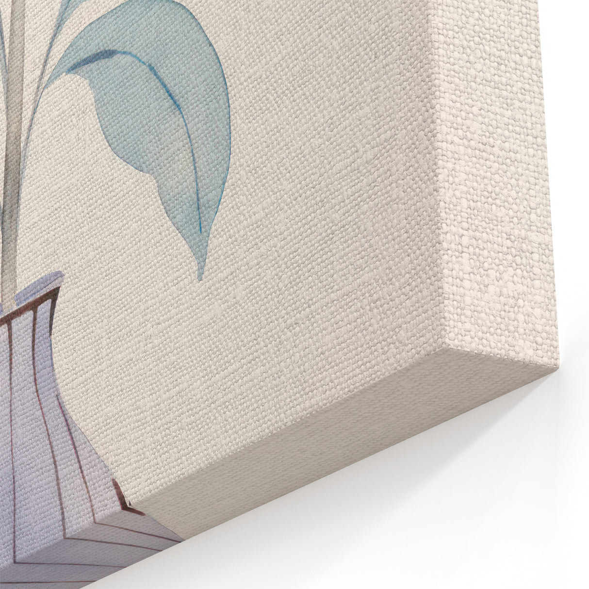 Maximalist Wall Art – Minimal Floral Vase Design for Elegant Home Decor