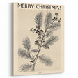 Electric Wall Art – Vibrant Holiday Pine and Berries Modern Electric Decor