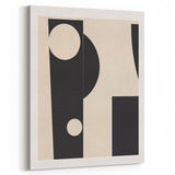 Electric Wall Art – Bold Geometric Shapes Modern Electric Art Canvas