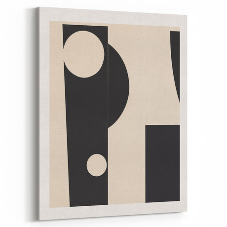 Electric Wall Art – Bold Geometric Shapes Modern Electric Art Canvas