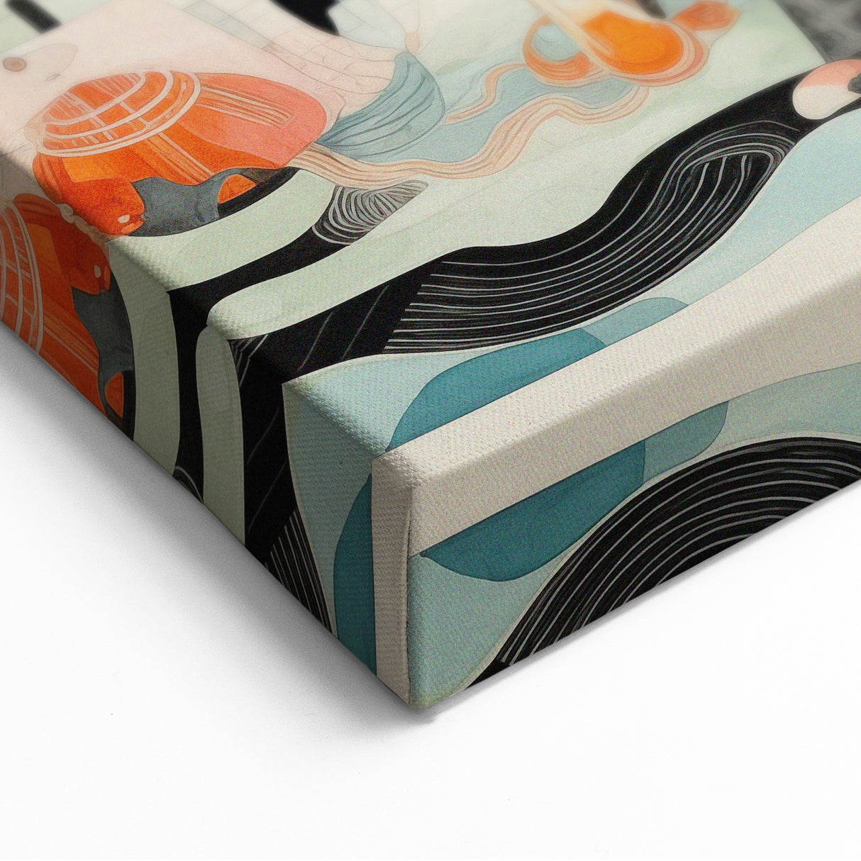 Electric Wall Art – Abstract Creature Design Modern Electric Canvas Art