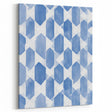 Electric Wall Art – Geometric Blue Pattern Modern Electric Decor Canvas
