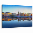 Stockholm Waterfront Cityscape – Scenic Stockholm Canvas & Framed Prints