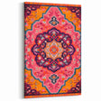 Maximalist Wall Art – Bold and Ornate Mandala with Floral Patterns