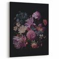 Electric Wall Art – Dark Moody Floral Arrangement Modern Electric Decor