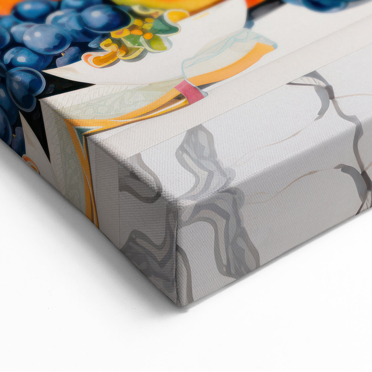 Maximalist Wall Art – Bold and Vibrant Fruit Composition for Home Decor