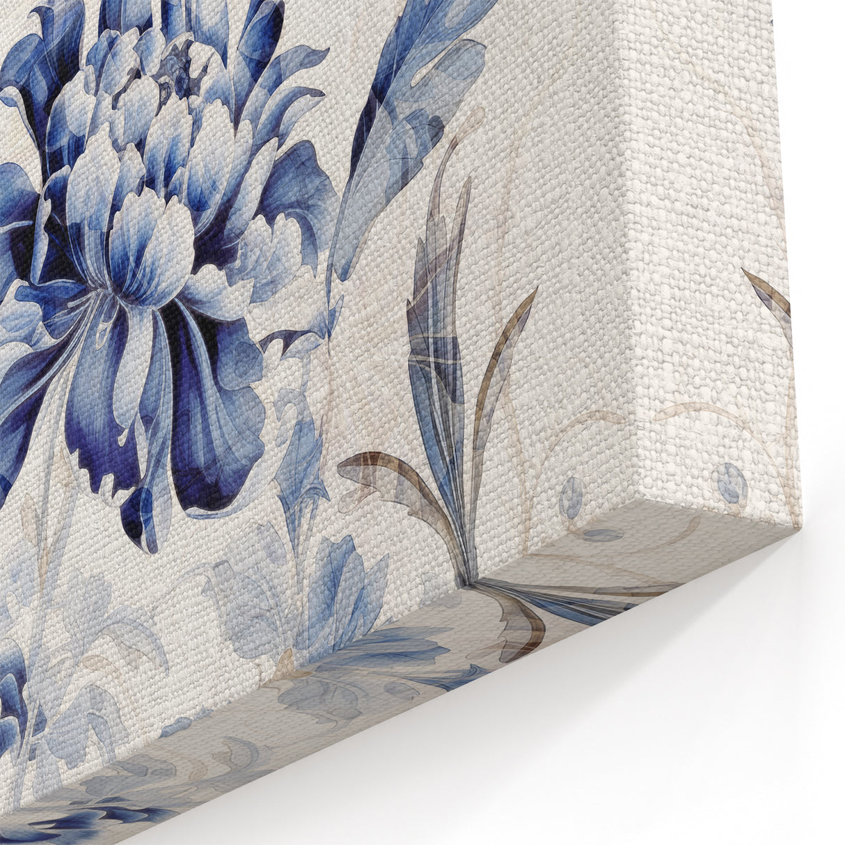 Electric Wall Art | Abstract Floral Electric Art Canvas for Modern Decor
