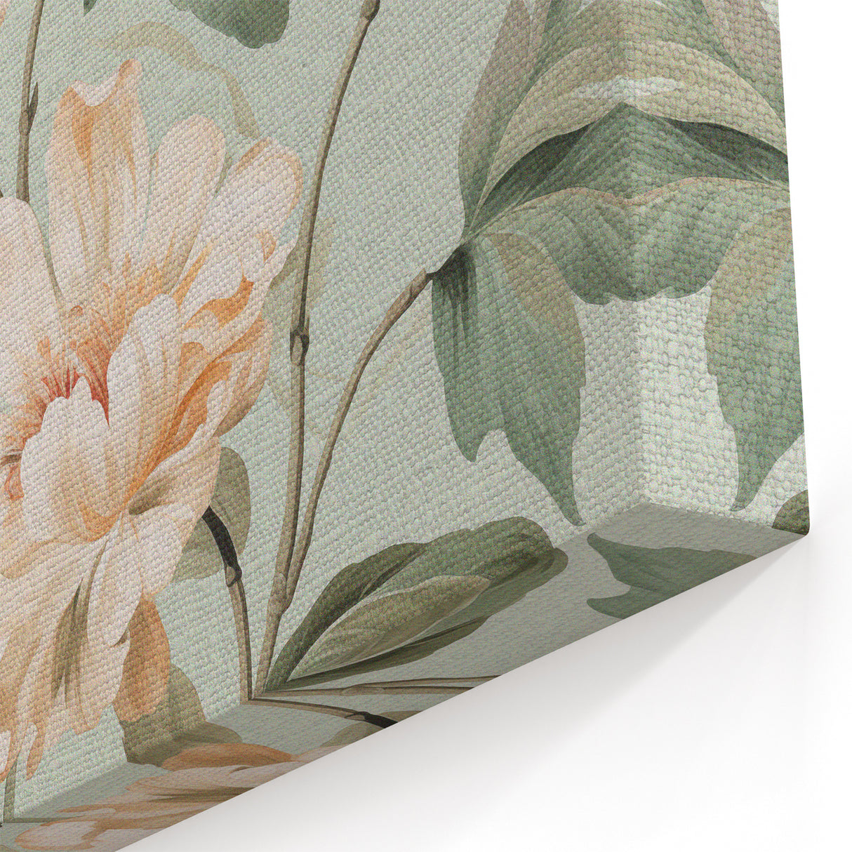 Electric Wall Art | Elegant Floral Electric Canvas for Modern Interiors