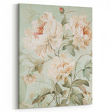 Electric Wall Art | Soft Floral Electric Canvas for Modern Interiors