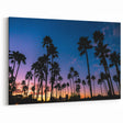 Twilight Palms in San Diego – Tropical Silhouette Sunset Wall Art