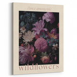 Electric Wall Art | 'Dance Among the Wildflowers' Floral Canvas Decor