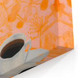 Maximalist Wall Art - Bold Breakfast in Bed Print for Eclectic Decor