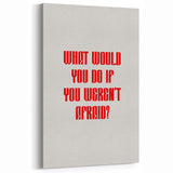 Maximalist Wall Art - Bold Motivational Quote Print for Eclectic Decor
