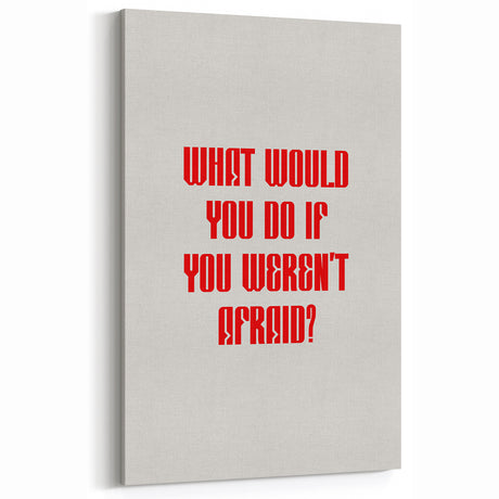 Maximalist Wall Art - Bold Motivational Quote Print for Eclectic Decor