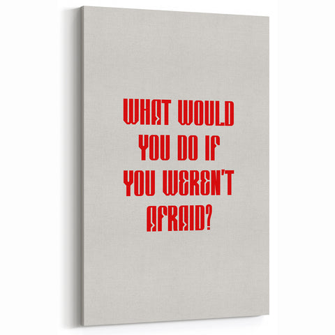 Maximalist Wall Art - Bold Motivational Quote Print for Eclectic Decor