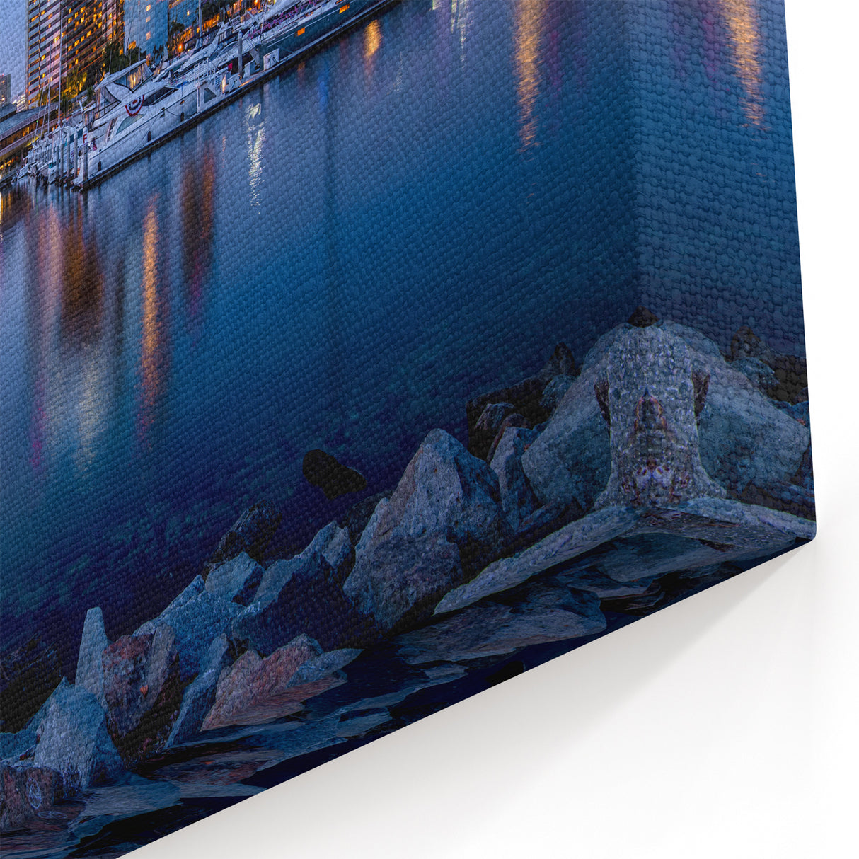 San Diego Harbor Twilight – Elegant Waterfront Cityscape Wall Art