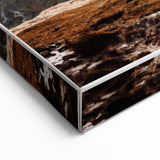 Rustic Mountain Wall Art – Dramatic Peaks and Rugged Landscape Scene