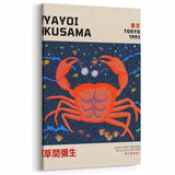 Maximalist Wall Art - Bold Eclectic Crab Design for Vibrant Decor