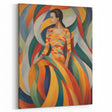 Electric Wall Art: Vibrant Abstract Electric Painting for Modern Decor